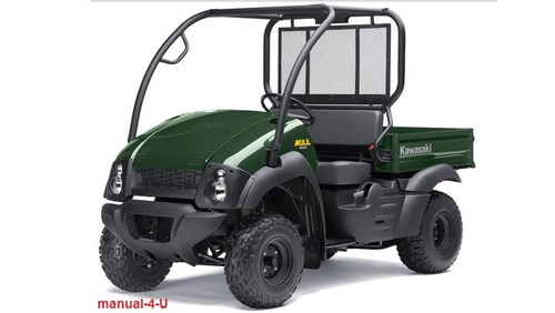 Product picture KAWASAKI ATV MULE 610 600 KAF400 Service Repair Manual 2005