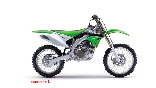 Product picture KAWASAKI KX450F Service Rrepair Manual Factory 2005-2008