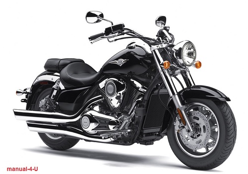 Product picture Kawasaki Vulcan 1700 Voyager ABS Owners Manual 2009